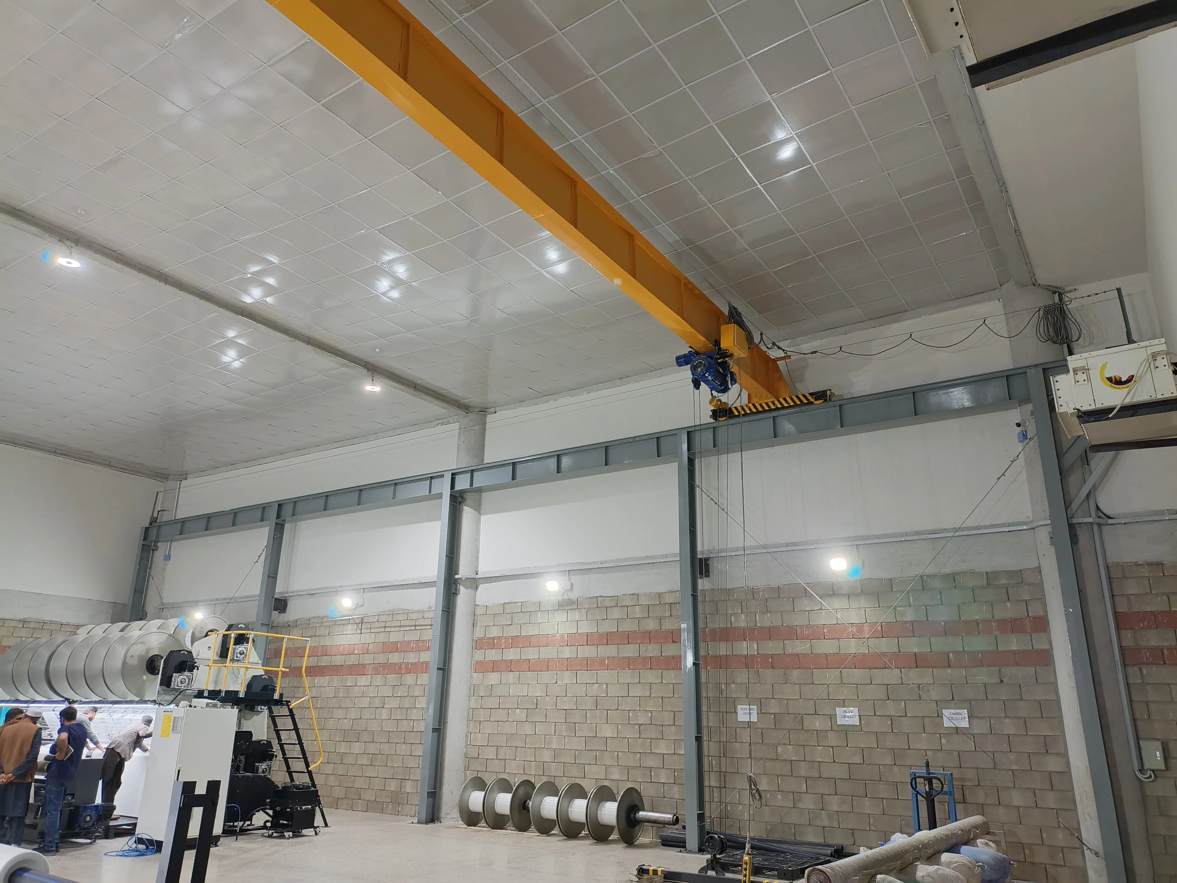 Bari Textile gantry steelwork project
