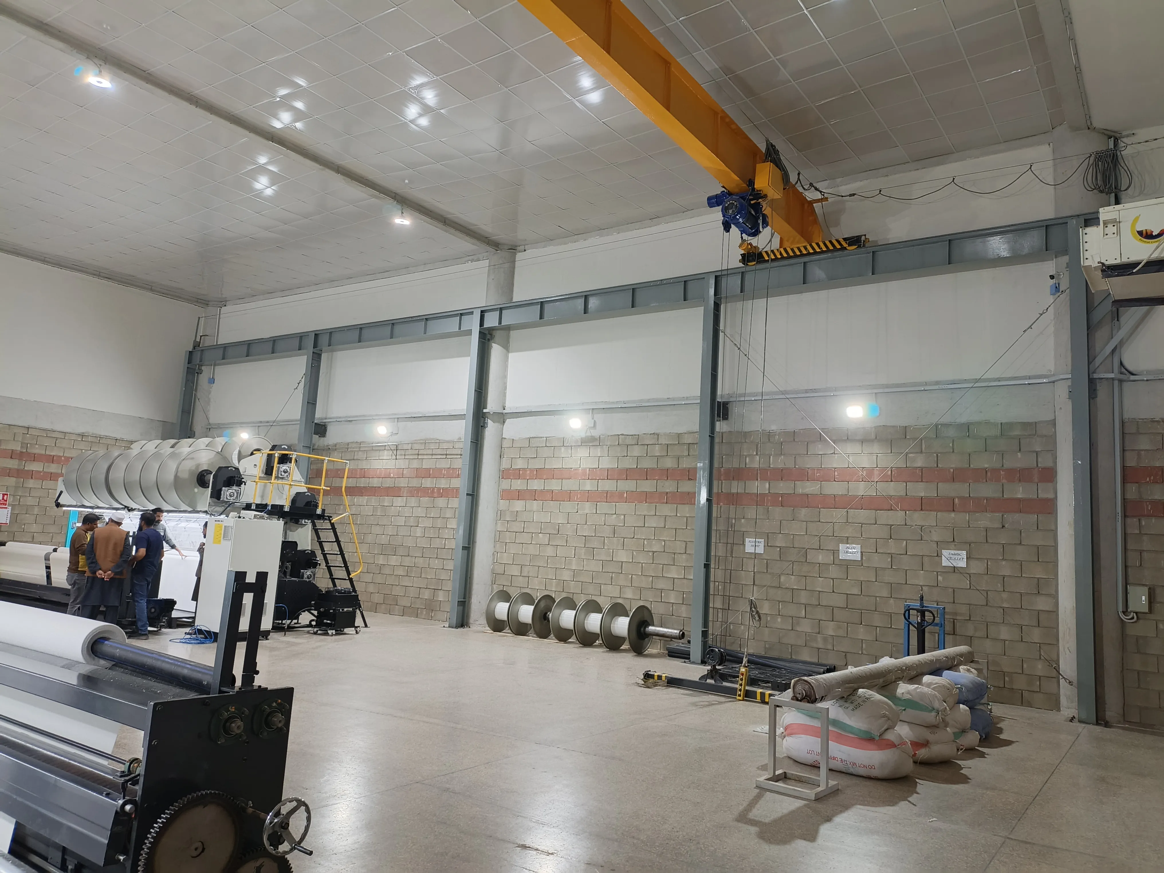 Completed gantry installation
