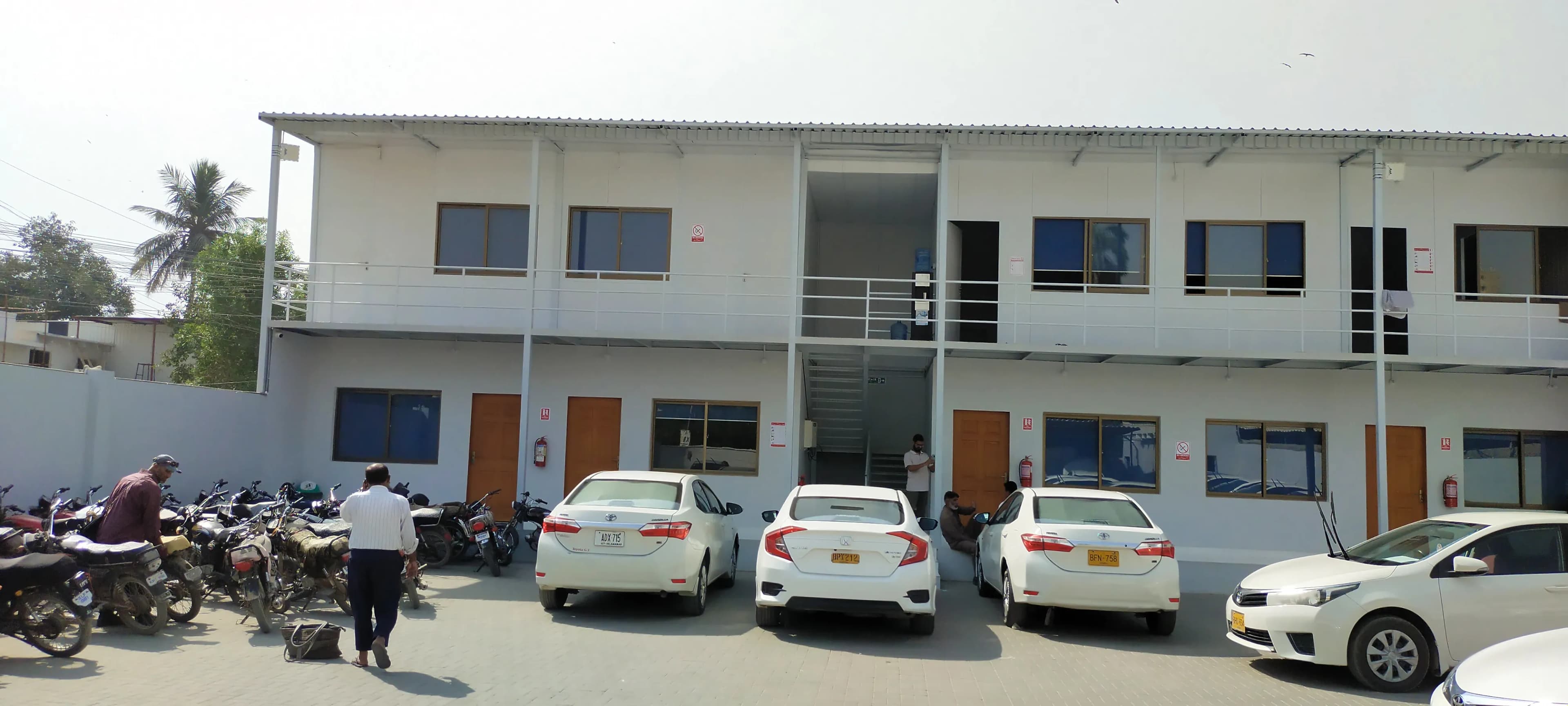 Fabricated building LGS