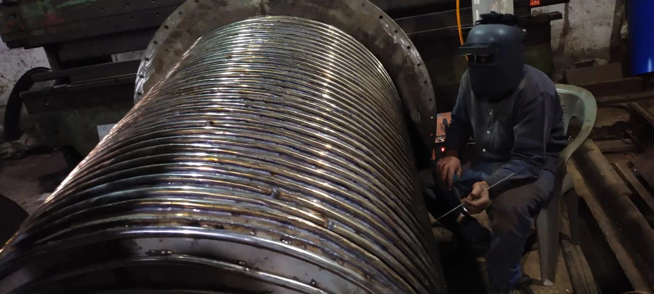 Chilling tank installation